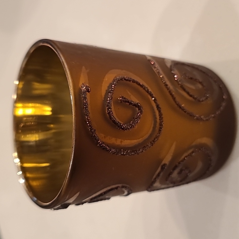 Bronze Votive Candle Holder